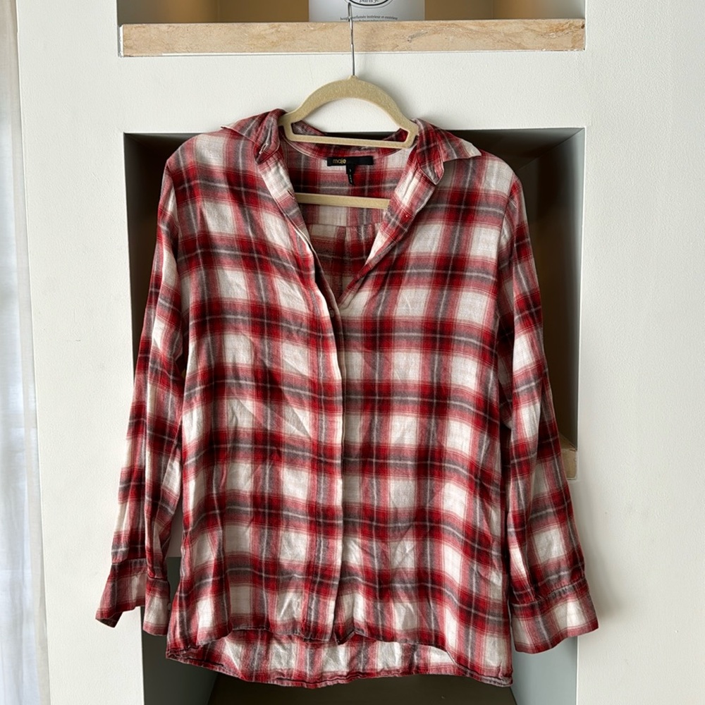 Maje flannel